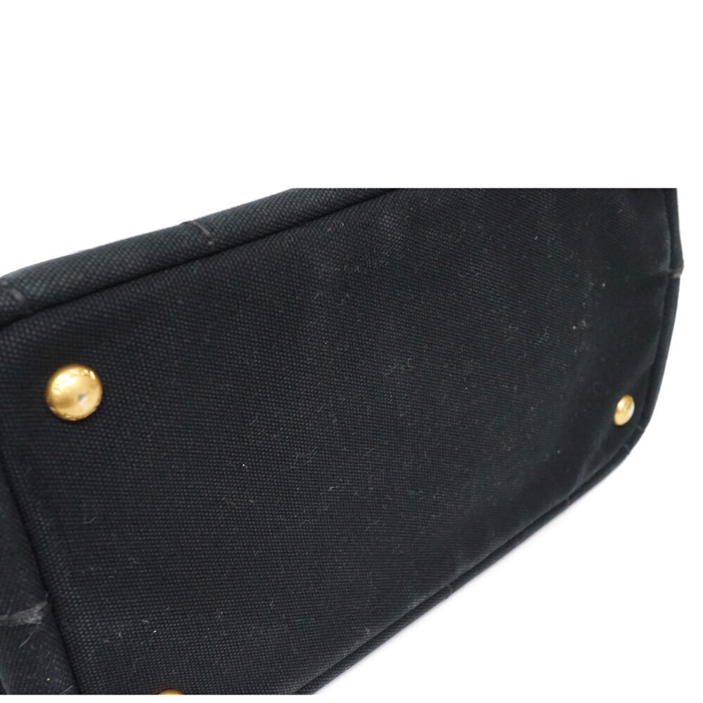 Prada Canapa Tote Bag Black - Picture 6 of 11